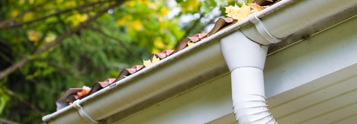 Blocked Guttering